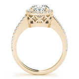 The Alba Crown Engagement Ring - Free Chérie Diamonds