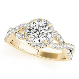 Twilight Twist Engagement Ring - Free Chérie Diamonds