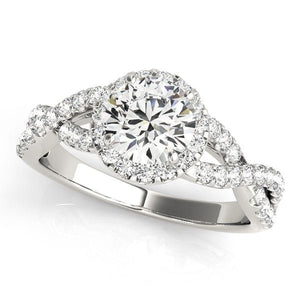 Twilight Twist Engagement Ring - Free Chérie Diamonds