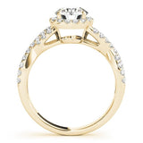 Twilight Twist Engagement Ring - Free Chérie Diamonds