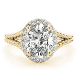 Crown Jewel Layers Engagement Ring - Free Chérie Diamonds