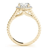 Crown Jewel Layers Engagement Ring - Free Chérie Diamonds