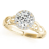 Aura Crown Engagement Ring - Free Chérie Diamonds