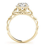 Aura Crown Engagement Ring - Free Chérie Diamonds