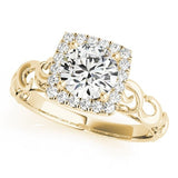 Nova Halo Engagement Ring - Free Chérie Diamonds