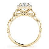 Nova Halo Engagement Ring - Free Chérie Diamonds