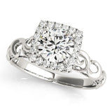 Nova Halo Engagement Ring - Free Chérie Diamonds