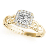 Modern Grace Engagement Ring - Free Chérie Diamonds