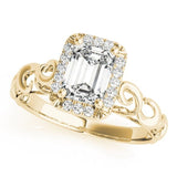Victorian Bloom Engagement Ring - Free Chérie Diamonds