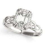 Victorian Bloom Engagement Ring - Free Chérie Diamonds