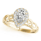 The Gilded Grace Engagement Ring - Free Chérie Diamonds