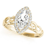 Halo Glow Engagement Ring - Free Chérie Diamonds