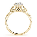 Halo Glow Engagement Ring - Free Chérie Diamonds