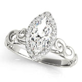 Halo Glow Engagement Ring - Free Chérie Diamonds