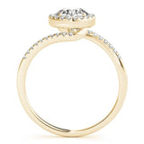 Bond Arc Engagement Ring - Free Chérie Diamonds