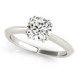 Evertrue Six - Prong Solitaire Ring - Free Chérie Diamonds