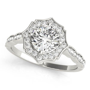 The Sofia Halo Engagement Ring - Free Chérie Diamonds