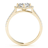Cushion - Cut Halo Engagement Ring - Free Chérie Diamonds