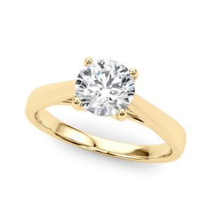 Celeste Cathedral Solitaire Ring - Free Chérie Diamonds