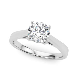 Celeste Cathedral Solitaire Ring - Free Chérie Diamonds