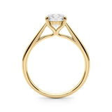 Celeste Cathedral Solitaire Ring - Free Chérie Diamonds