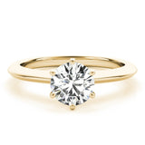 Classic Six - Prong Solitaire Ring - Free Chérie Diamonds