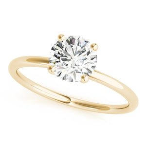 Petite Classic Solitaire Ring - Free Chérie Diamonds