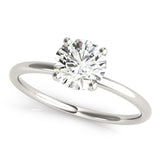 Petite Classic Solitaire Ring - Free Chérie Diamonds