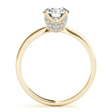 Grand Radiance Hidden Halo Ring - Free Chérie Diamonds
