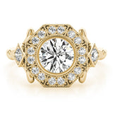 Quiet Star Engagement Ring - Free Chérie Diamonds