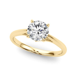Classic Cathedral Solitaire Ring - Free Chérie Diamonds