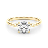 Classic Cathedral Solitaire Ring - Free Chérie Diamonds