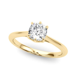 Bloomlight Cathedral Solitaire Ring - Free Chérie Diamonds