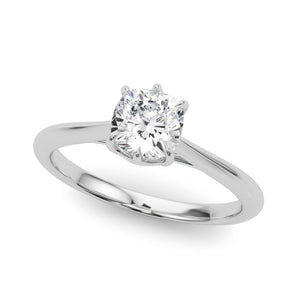 Bloomlight Cathedral Solitaire Ring - Free Chérie Diamonds