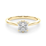 Bloomlight Cathedral Solitaire Ring - Free Chérie Diamonds