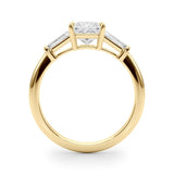 Princess - Cut Baguette Engagement Ring - Free Chérie Diamonds