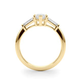 Marquise Three - Stone Engagement Ring - Free Chérie Diamonds