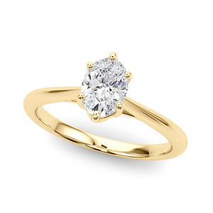 Luster Oval Cathedral Ring - Free Chérie Diamonds