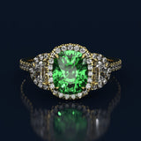 The Emerald Eclipse Ring - Free Chérie Diamonds