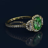 The Emerald Eclipse Ring - Free Chérie Diamonds