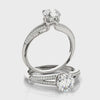 Vintage Multirow Engagement Ring