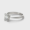Emerald-Cut Solitaire Engagement Ring