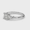 Princess-Cut Baguette Engagement Ring