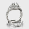 Round Halo Engagement Ring
