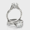 Twisting Solitaire Engagement Ring