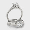 Round-Cut Solitaire Engagement Ring