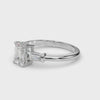 Emerald-Cut Three-Stone Engagement Ring