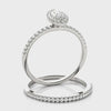 Halo Marquise Diamond Engagement Ring