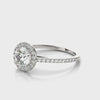 Round Halo Engagement Ring