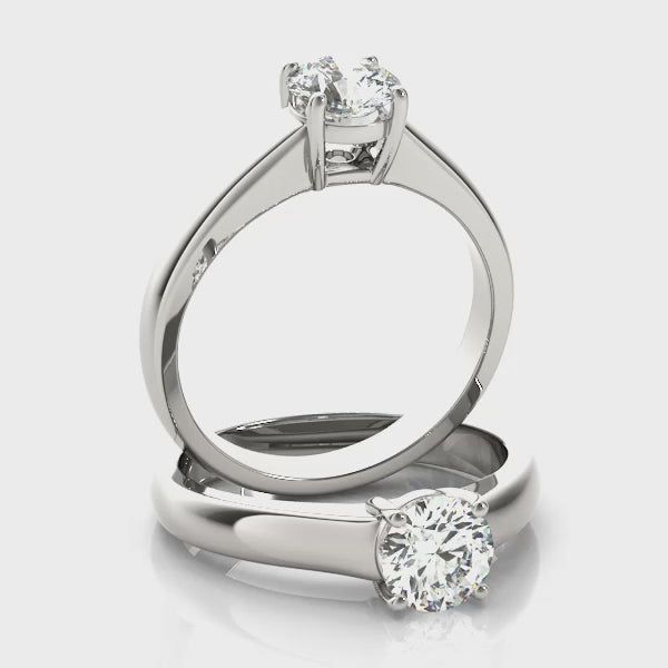 Round Solitaire Ring